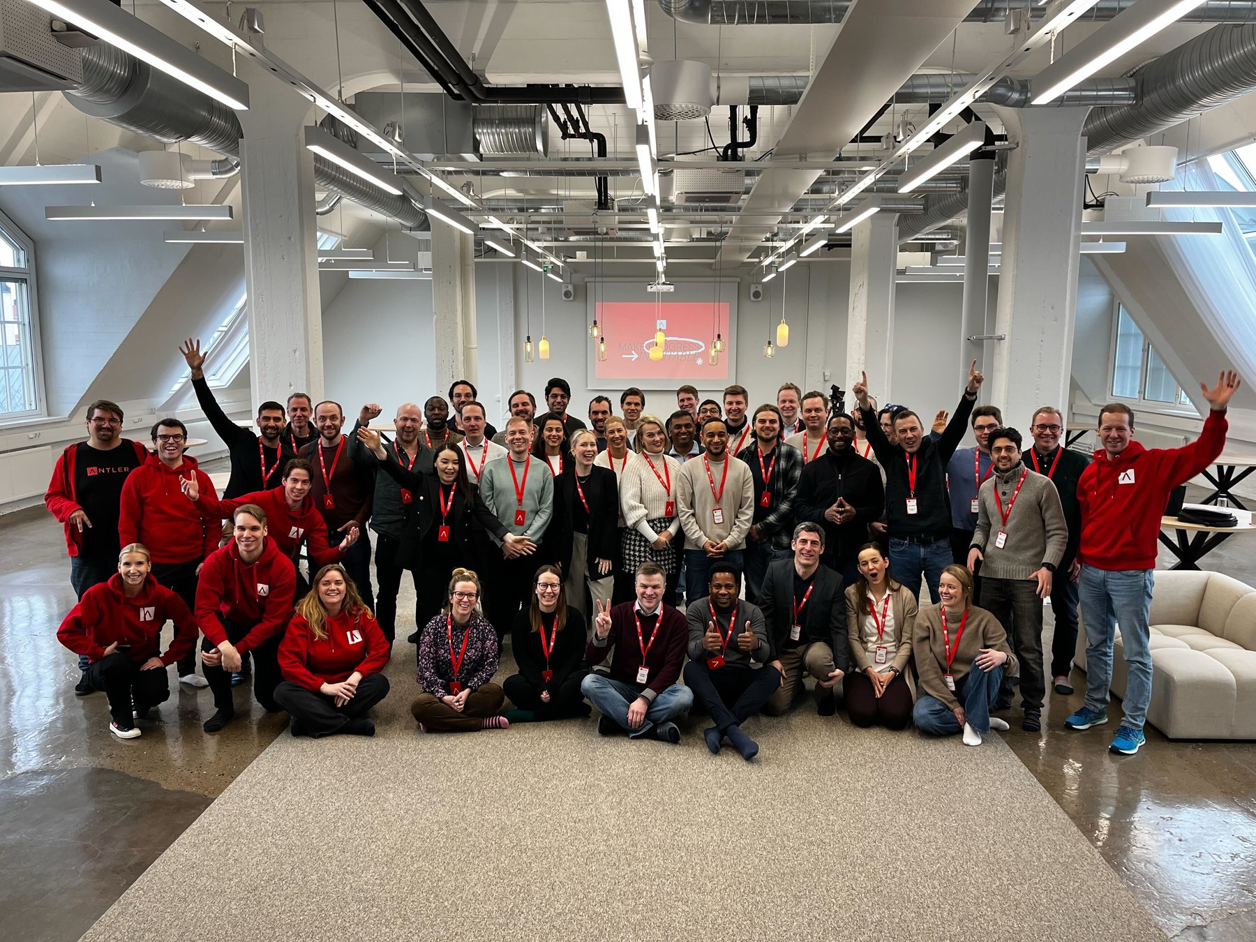 Antler cohort group photo